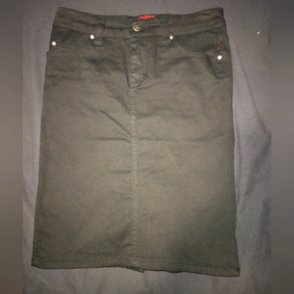 TRIPP NYC Jean Pencil Skirt